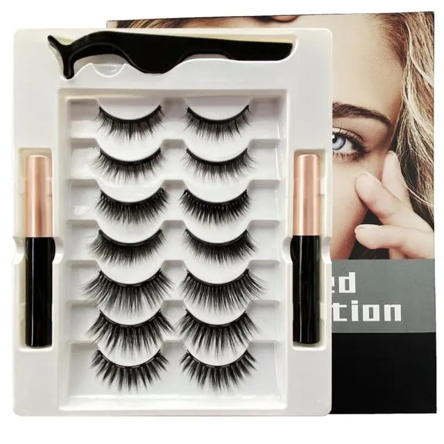 USA 7x Magnetic Eyelashes Sets