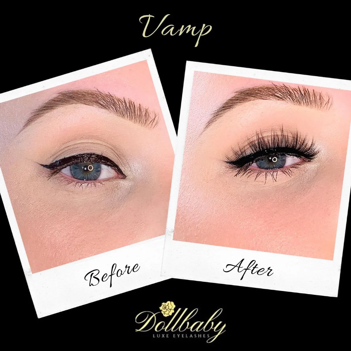 'Vamp' Full & Fluffy Wispy Magnetic Eyelashes