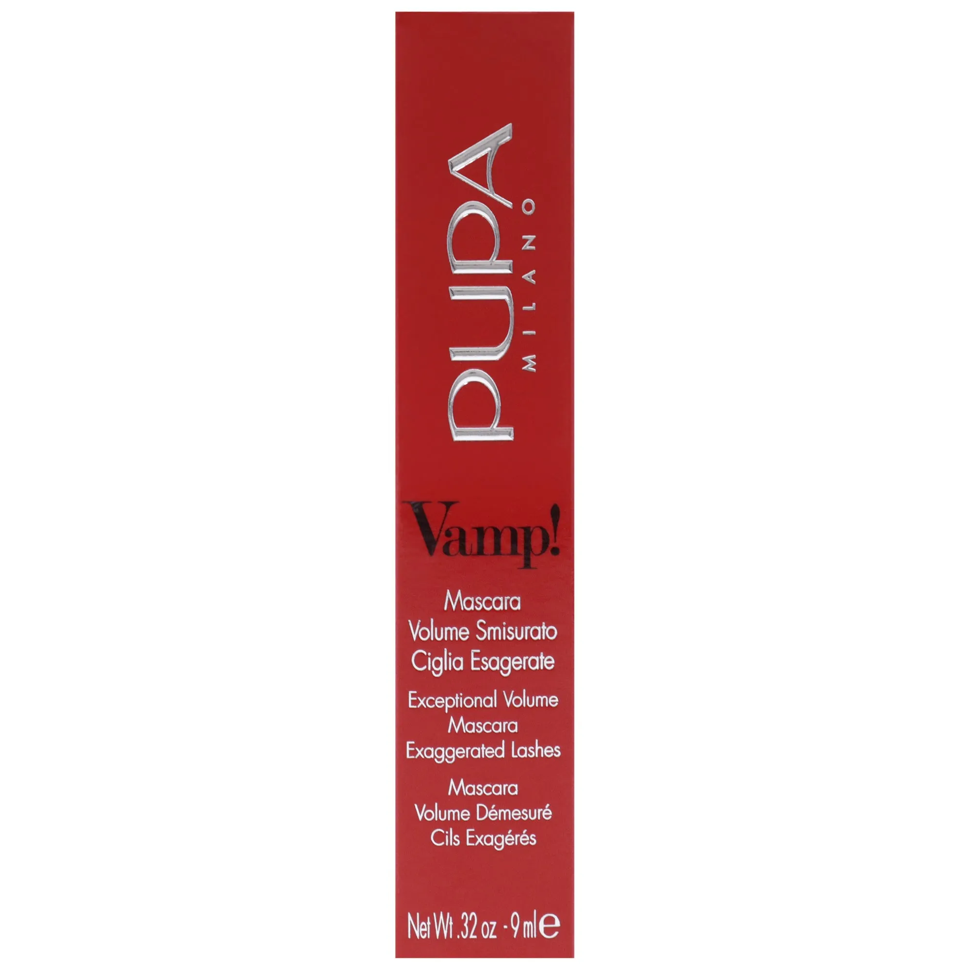 Vamp! Mascara - 100 Extra Black by Pupa Milano for Women - 0.32 oz Mascara