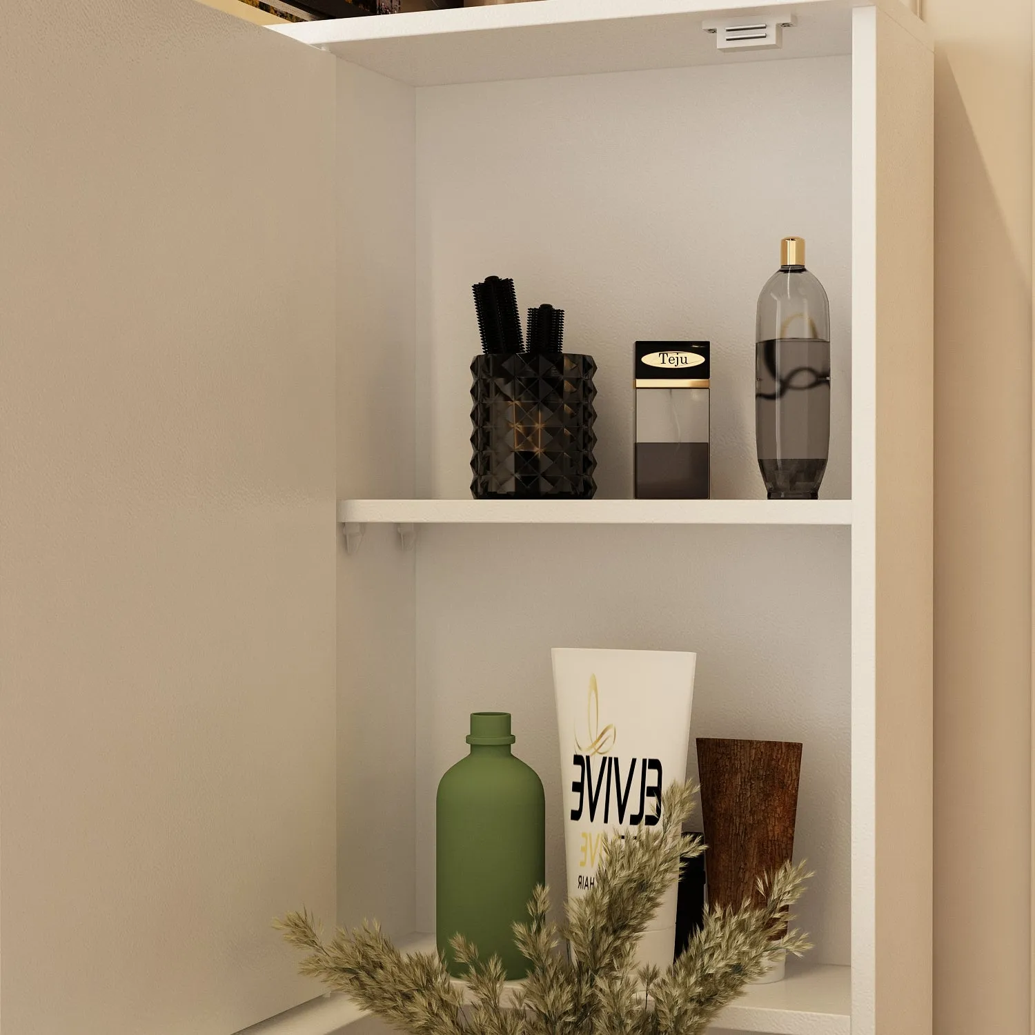 Vanity Desk with Lights & Crushed Diamond
