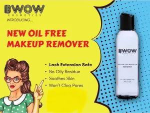 Vegan Eye Makeup Eyelash Remover Gentle