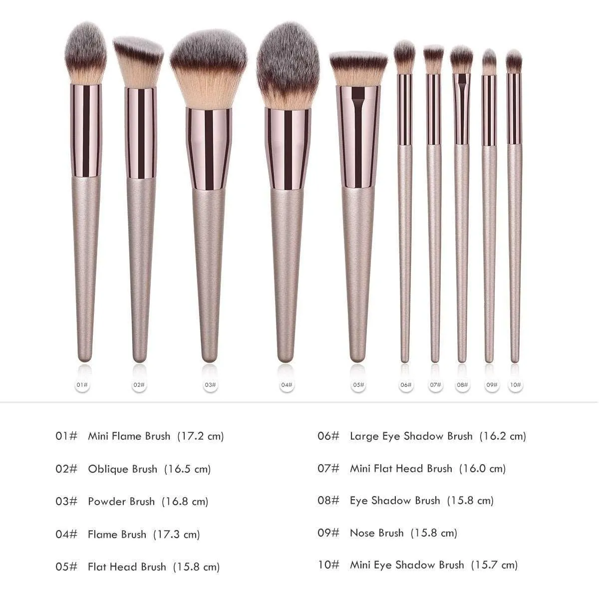 Vegan Makeup Brush Set