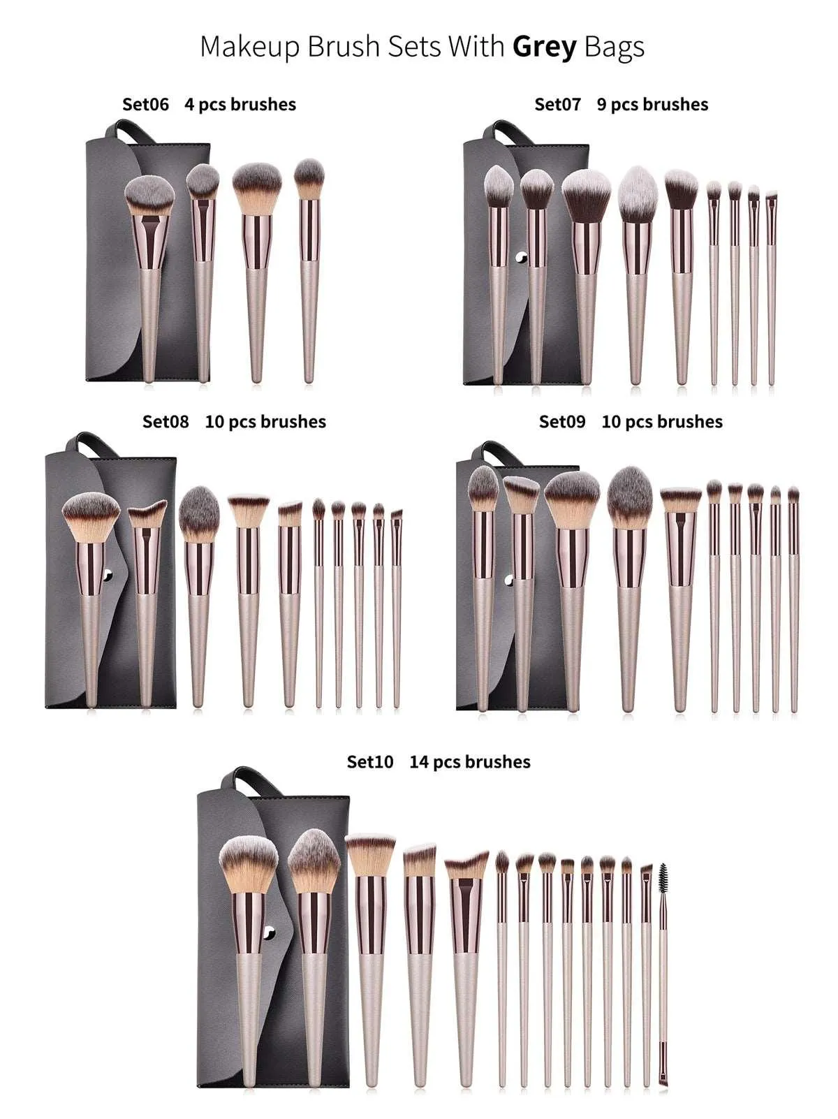 Vegan Makeup Brush Set
