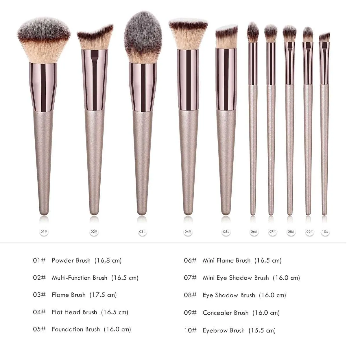Vegan Makeup Brush Set