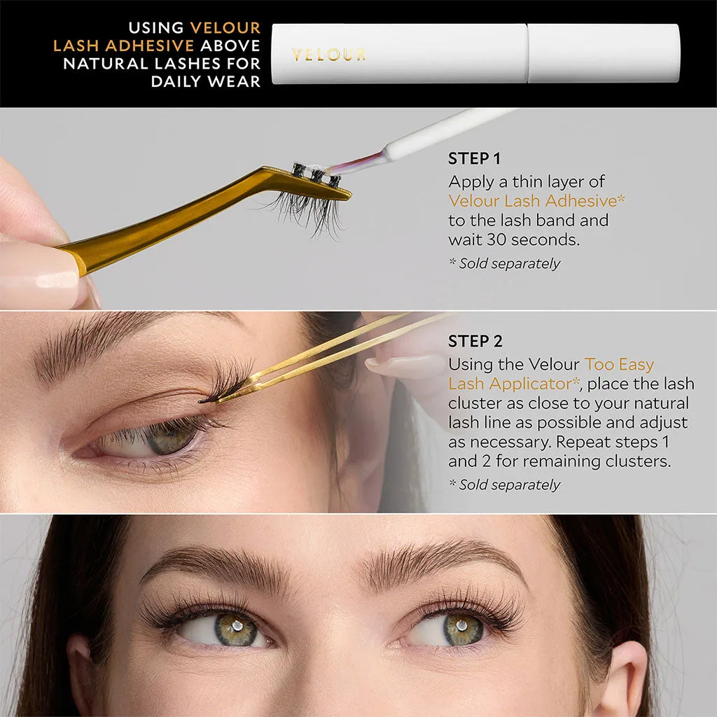 Velour Xtensions Lash Clusters - Volume Lash Clusters