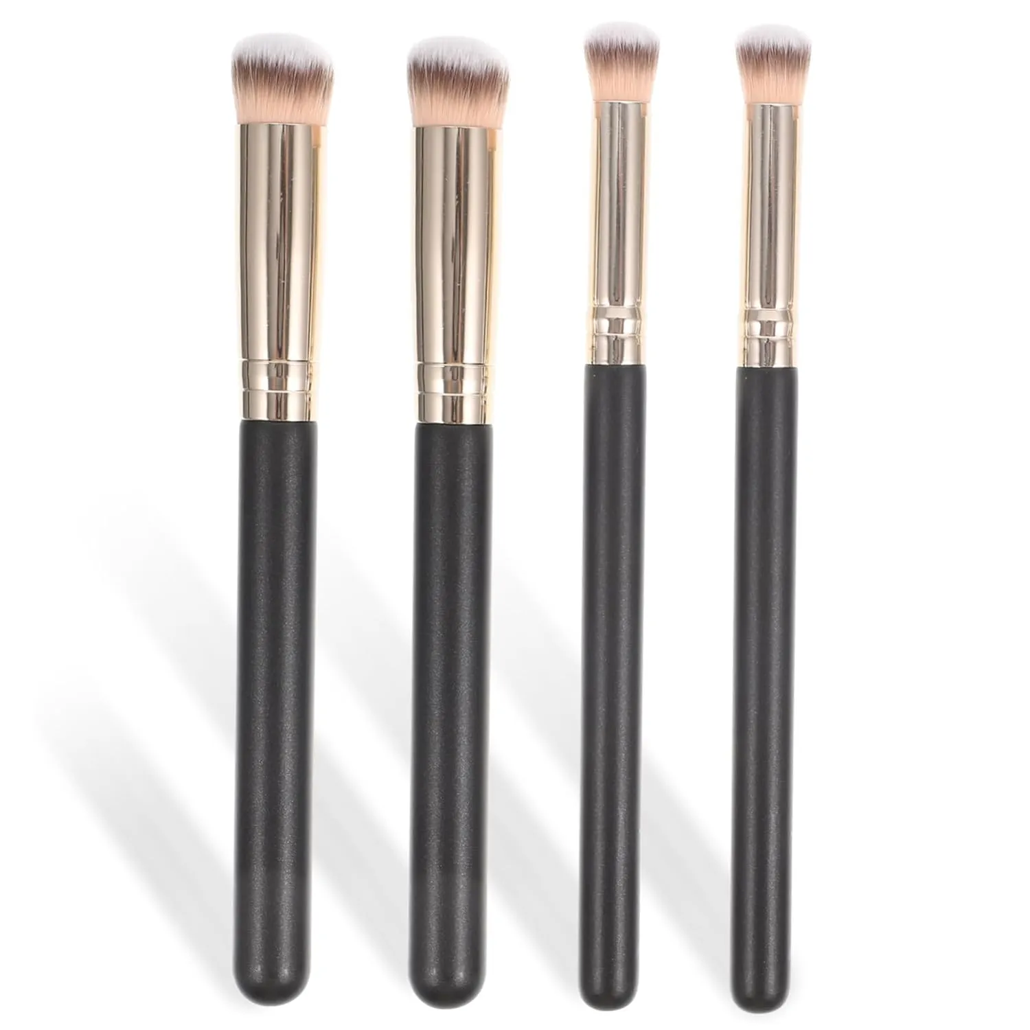 VICASKY 4pcs Concealer Brush for Women Flat Cosmetic Powder Brush Soft Comfortable Makeup Tool for and Easy Application