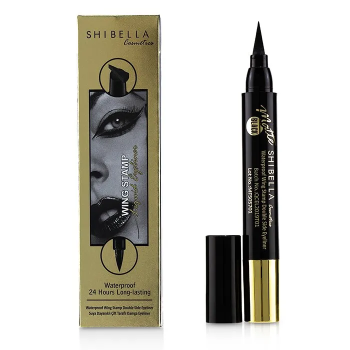 Waterproof 24 Hours Long Lasting Wing Stamp Eyeliner Double Side Eyeliner – Thin Stamp