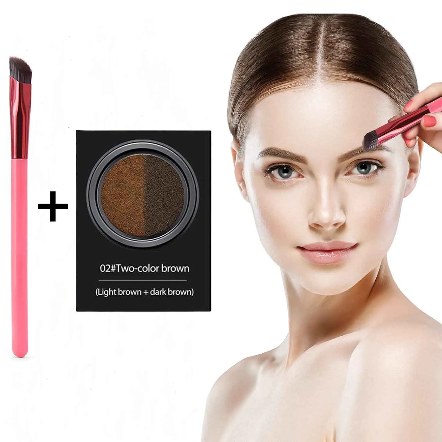 Wild Eyebrow Brush with Eyebrow Powder
