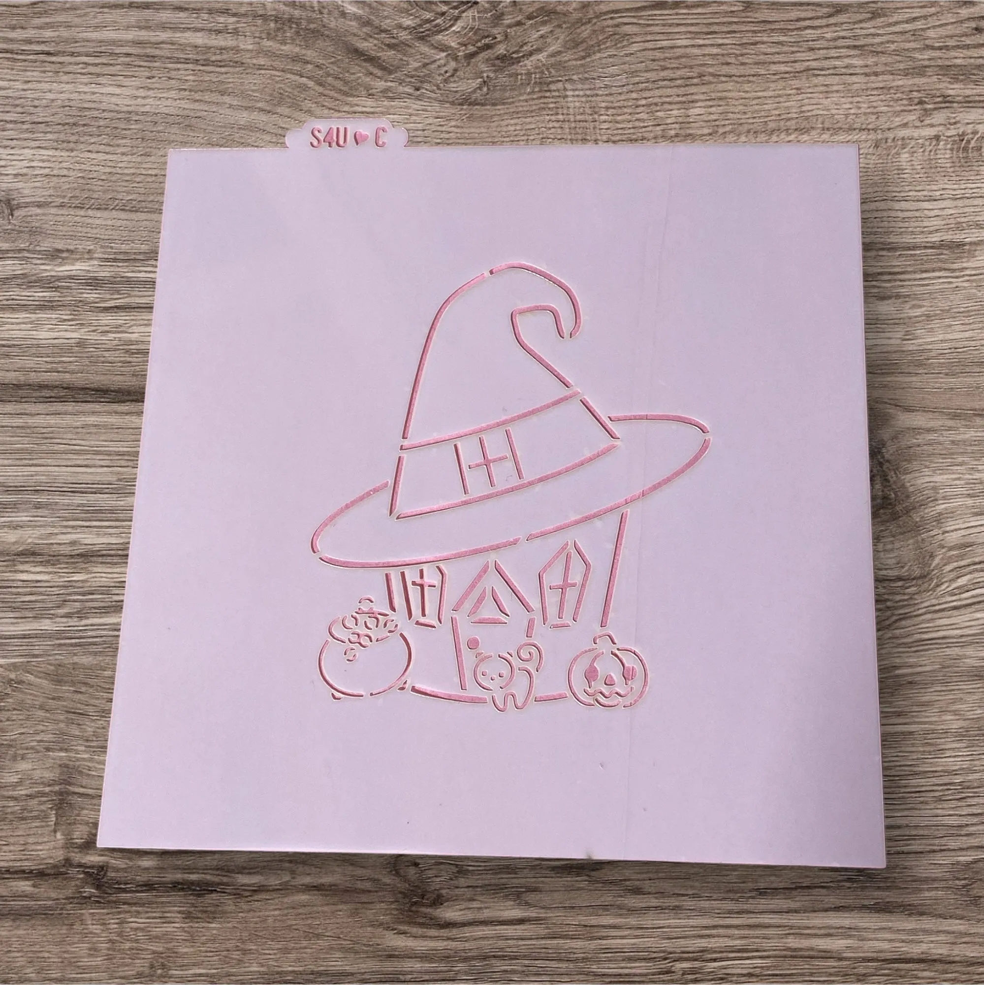 Witch House - Cookie Stencil