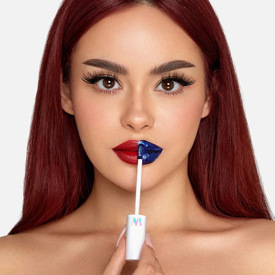 Wonderskin - Wonder Blading Lip Stain Kit Hayley - Hayley (Rich Neutral Red)