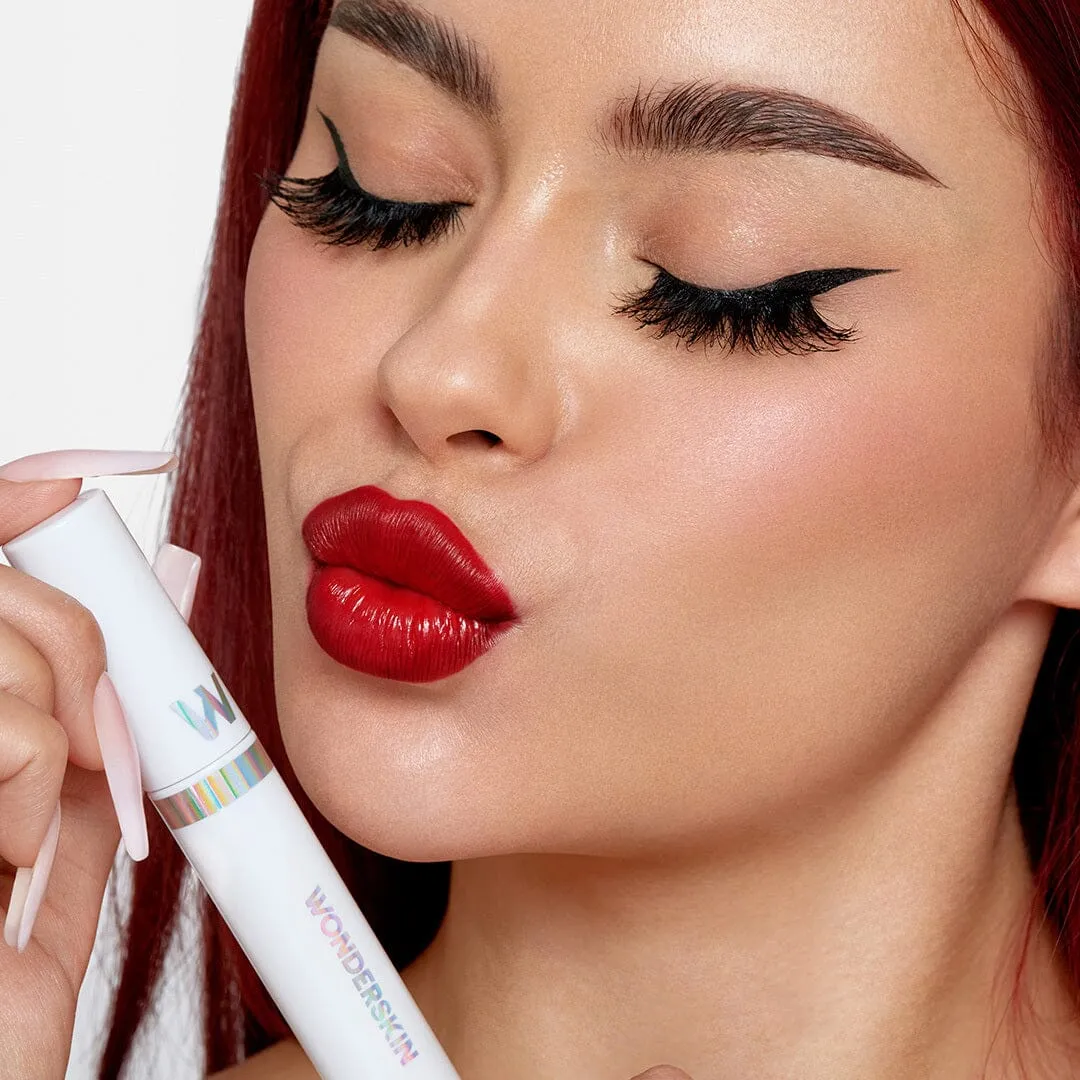 Wonderskin - Wonder Blading Lip Stain Kit Hayley - Hayley (Rich Neutral Red)