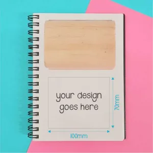 Wooden Stamp - personalised 70x100mm rectangle