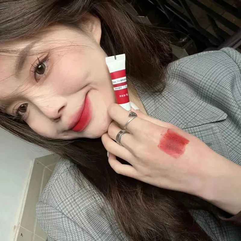 Yeknu 6 Colors Lip Mud Lipstick Velvet Matte Liquid Lipstick Waterproof Nude Lip Gloss Long Lasting Sexy Women Lip Tint Cosmetics