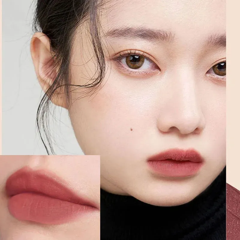 Yeknu 6 Colors Lip Mud Lipstick Velvet Matte Liquid Lipstick Waterproof Nude Lip Gloss Long Lasting Sexy Women Lip Tint Cosmetics