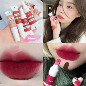 Yeknu 6 Colors Lip Mud Lipstick Velvet Matte Liquid Lipstick Waterproof Nude Lip Gloss Long Lasting Sexy Women Lip Tint Cosmetics