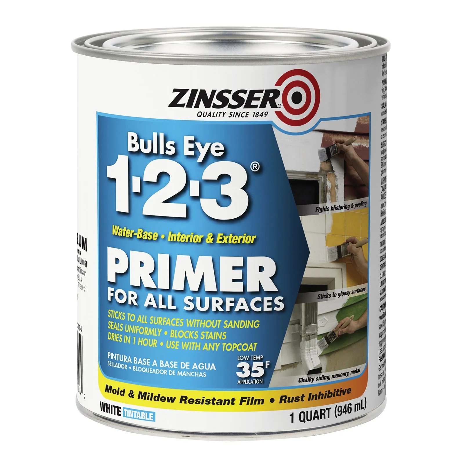 Zinsser Primer, White, 1 qt